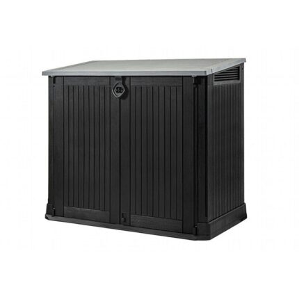 Keter Store-It-Out Midi Shed – 880L – Anthracite/Grey Outdoor Storage