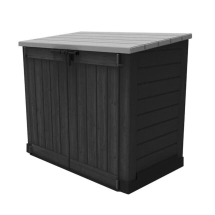 Keter Hideaway XL Garden Storage Box – 1200L – Anthracite/Grey